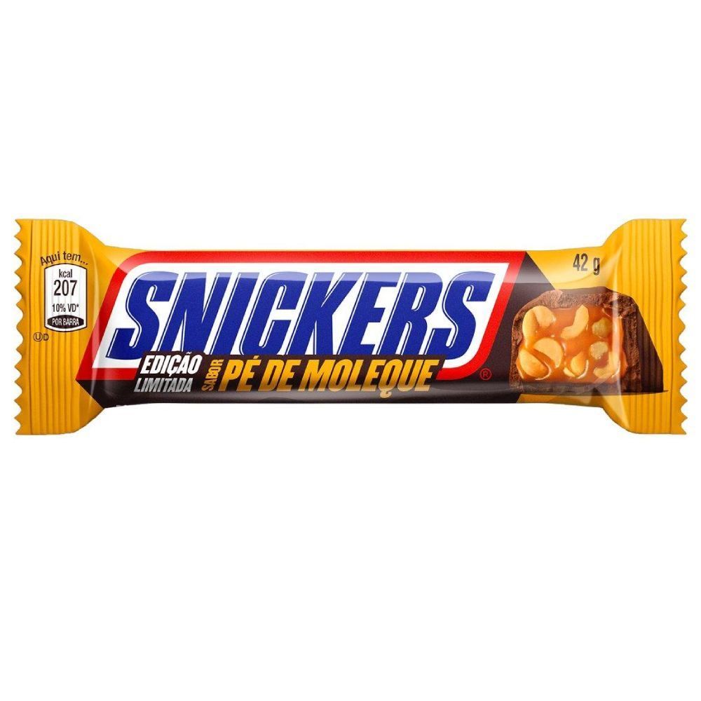 Chocolate Snickers Pé De Moleque - 42g