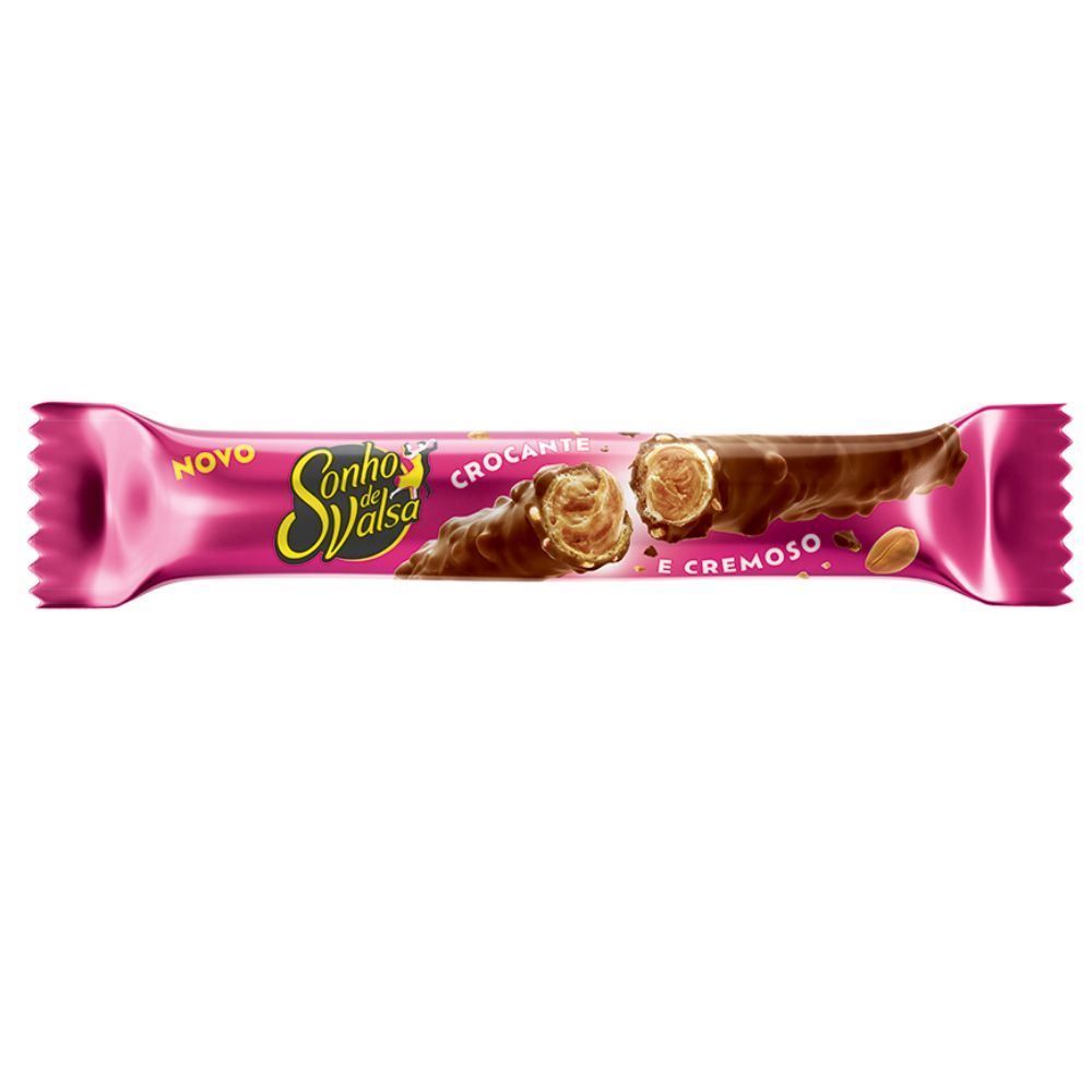 Chocolate Wafer Recheado Sonho De Valsa Lacta - 25g
