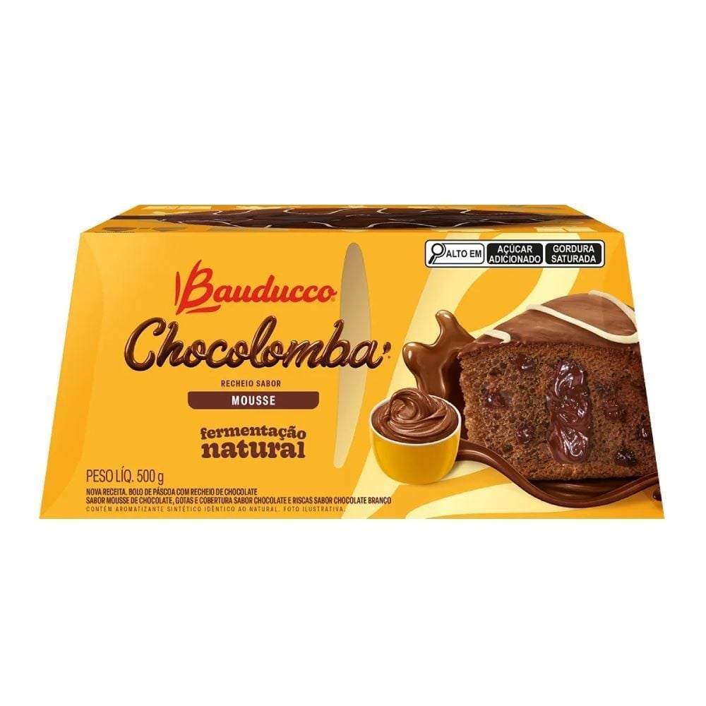 Chocolomba Mousse Bauducco - 500g