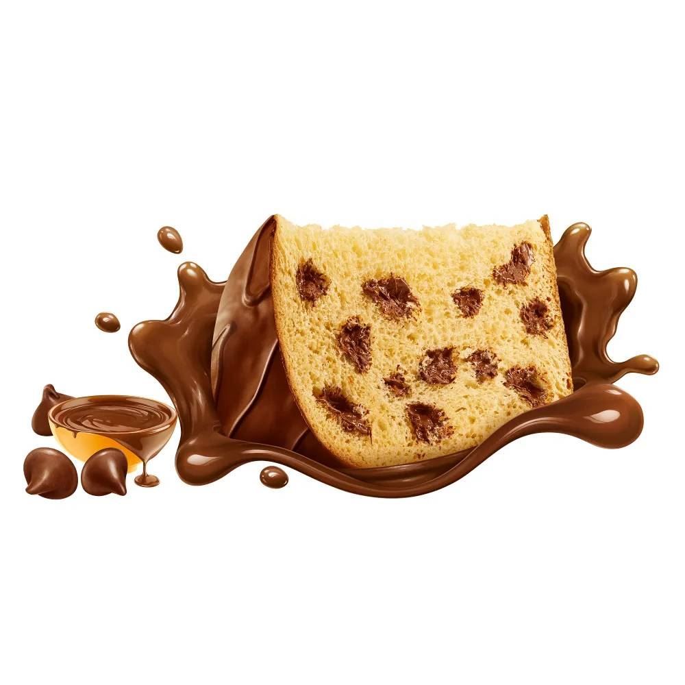 Chocottone Maxi Gotas E Cobertura De Chocolate Bauducco - 450g