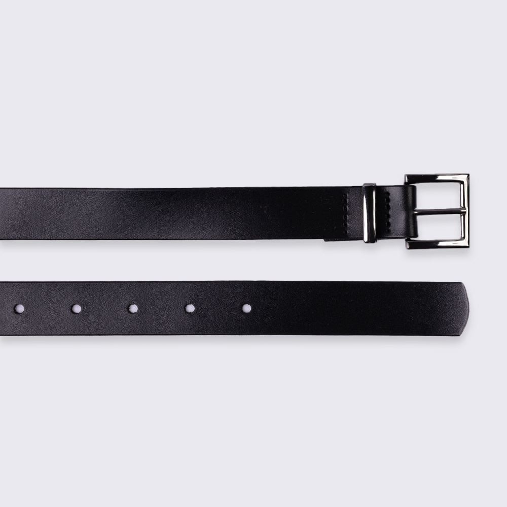 Cinto Feminino De Couro Sintético Fivela Grafite Boby Blues