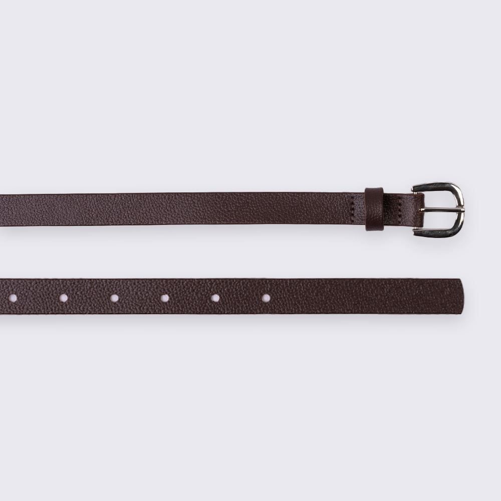 Cinto Feminino De Couro Sintético Fivela Oval Boby Blues