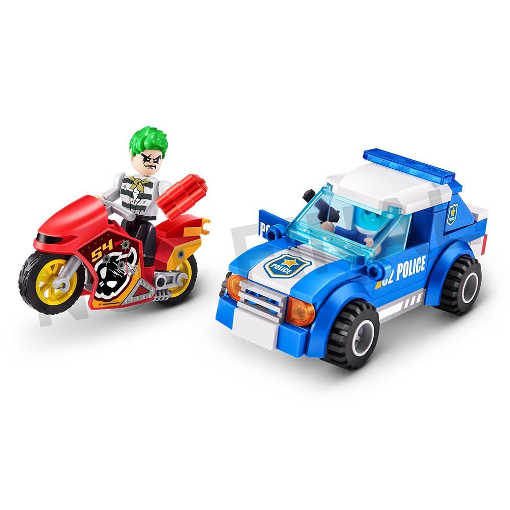 City Police Chase Max 125 Peças Candide - 25005