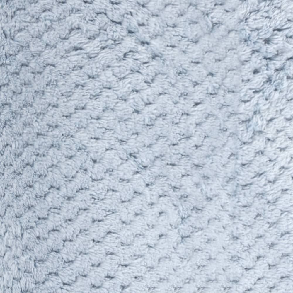 Cobertor Bebê Dobby 0,90Cm X 1,10M Havan Baby - Azul Celeste