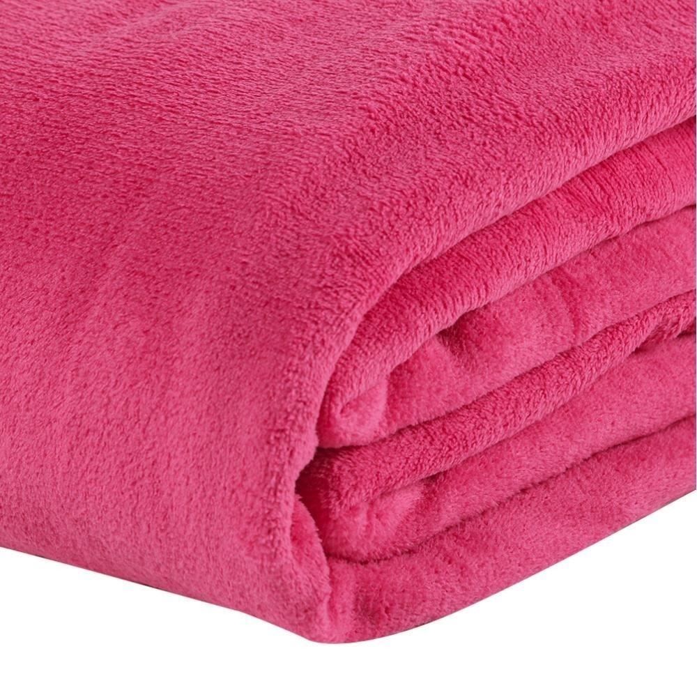 Cobertor Casal Montreal Havan Casa - Rosa Flash