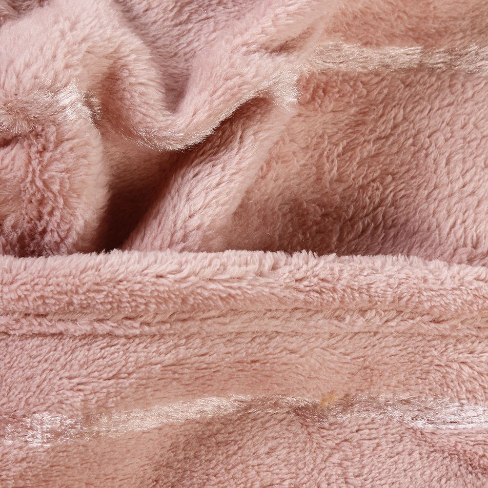 Cobertor Casal 100% Poliéster Elegance Stripe Havan Casa - Rosa Pálido 