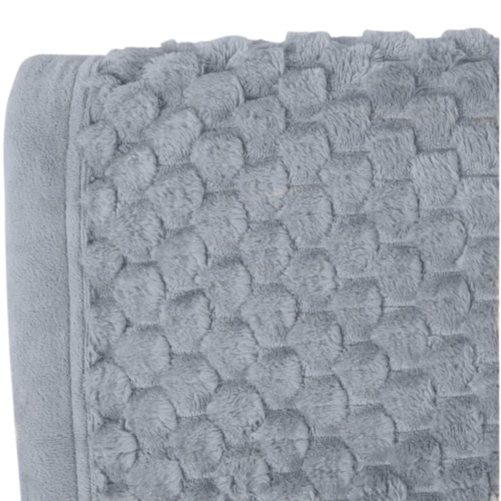 Cobertor Casal 100% Poliéster Imperial Havan Casa - Cinza Amianto