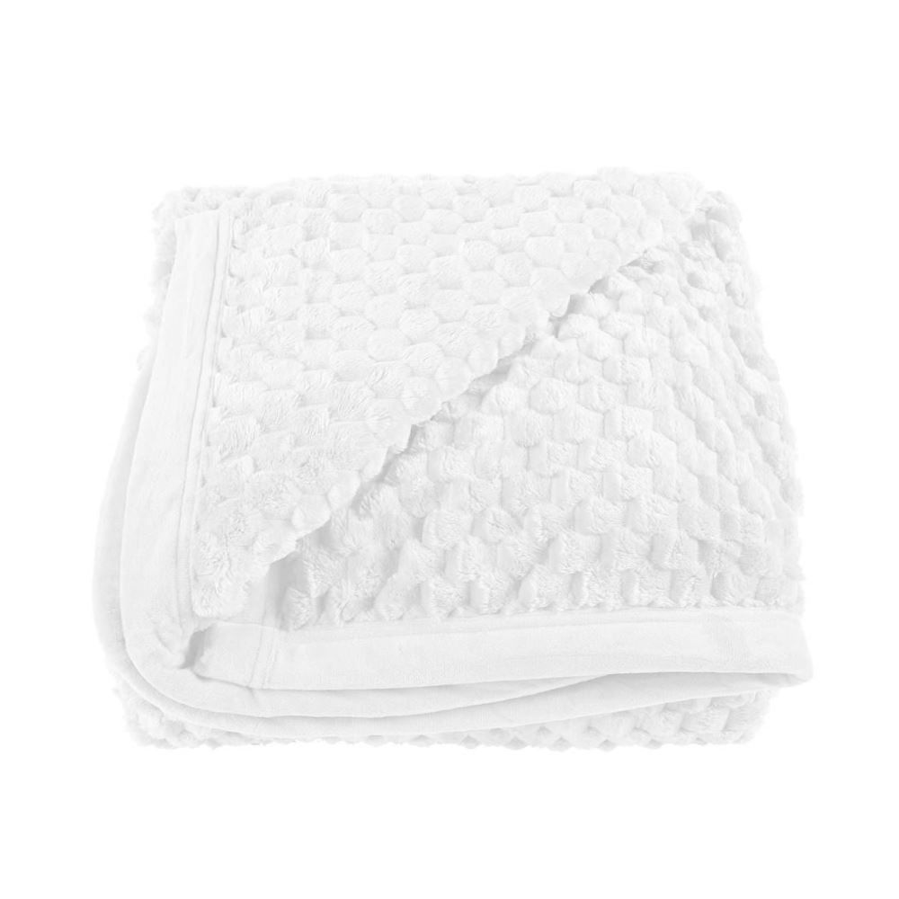 Cobertor Casal 100% Poliéster Imperial Havan Casa - Off White