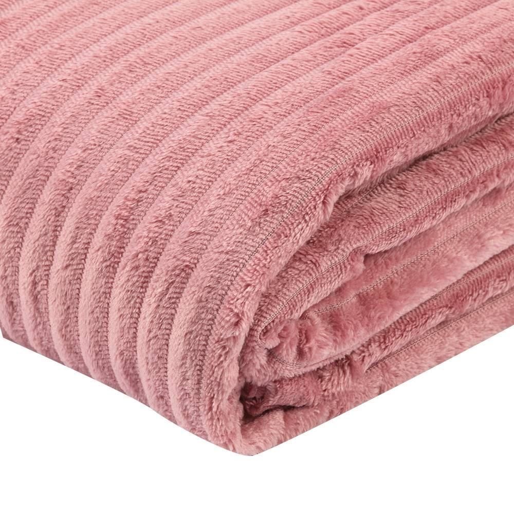 Cobertor Casal 100% Poliéster Montreal Havan Casa - Rosa
