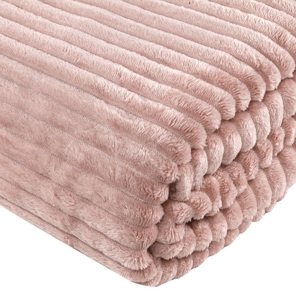 Cobertor Casal 100% Poliéster Montreal Havan Casa - Rosa Pálido 