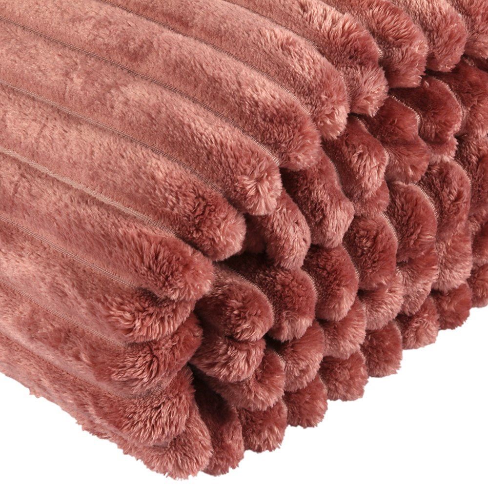 Cobertor Casal 100% Poliéster Premier Canelado Havan Casa - Rosa