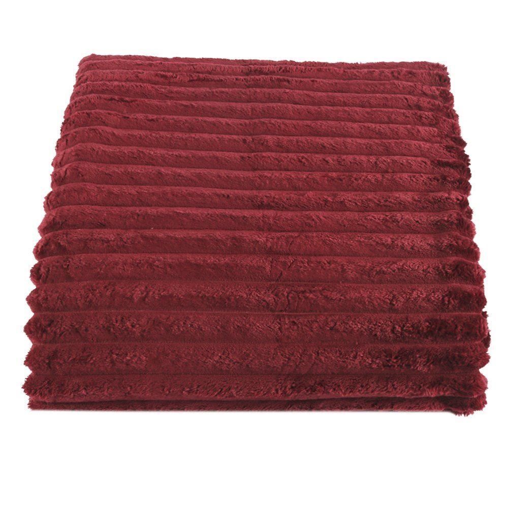 Cobertor Casal Canelado Premier Havan Casa - Bloodstone