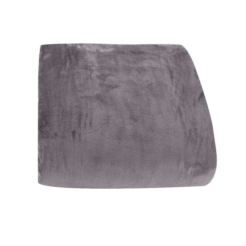 Cobertor Casal 100% Poliéster Premier Havan Casa - Cinza Urbano 