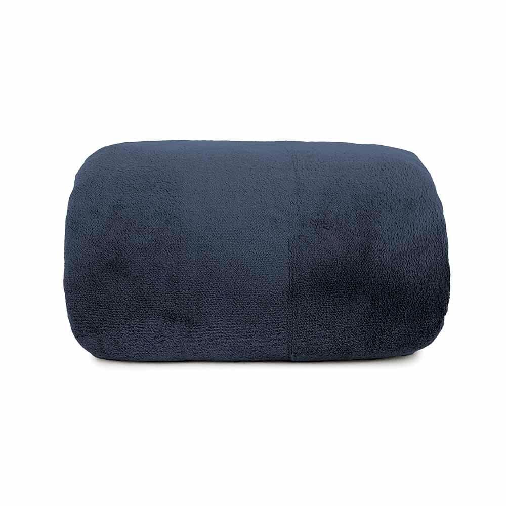 Cobertor Casal Microfibra Paris Havan Casa 1 Pç - AZUL MIDNIGHT 19-4028