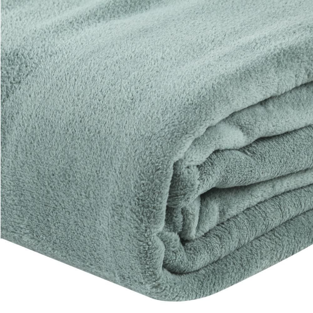 Cobertor Casal Microfibra Paris Havan Casa 1 Pç - Verde Buona