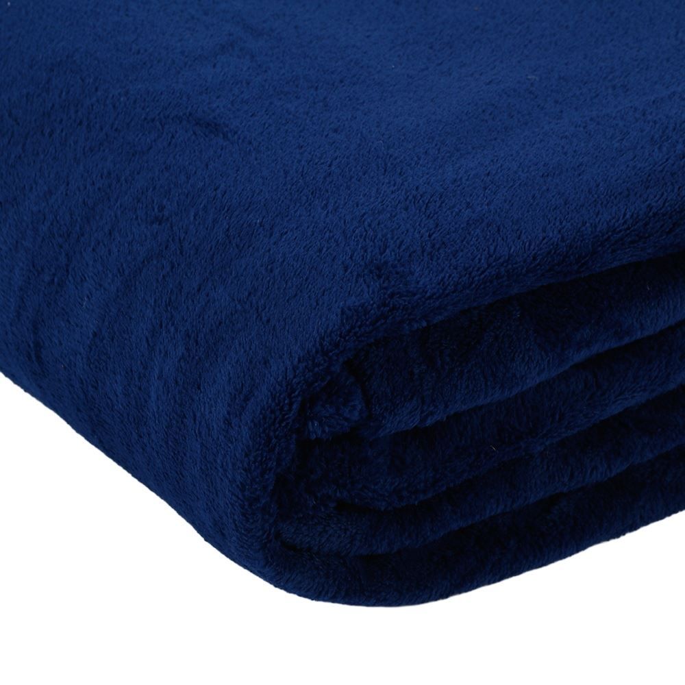 Cobertor Casal Microfibra Paris Havan Casa 1 Pç - Azul Midinight