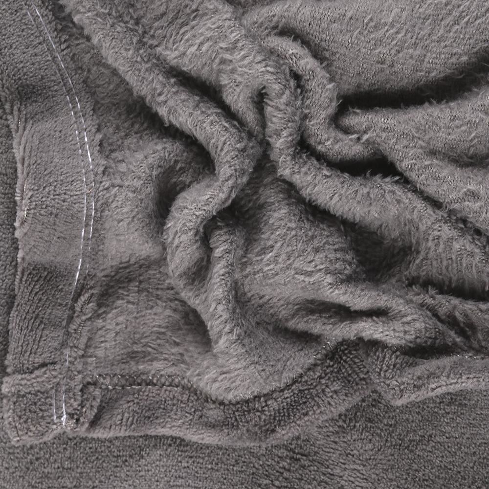 Cobertor Casal Microfibra Liso Paris Havan Casa - Cinza Urbano