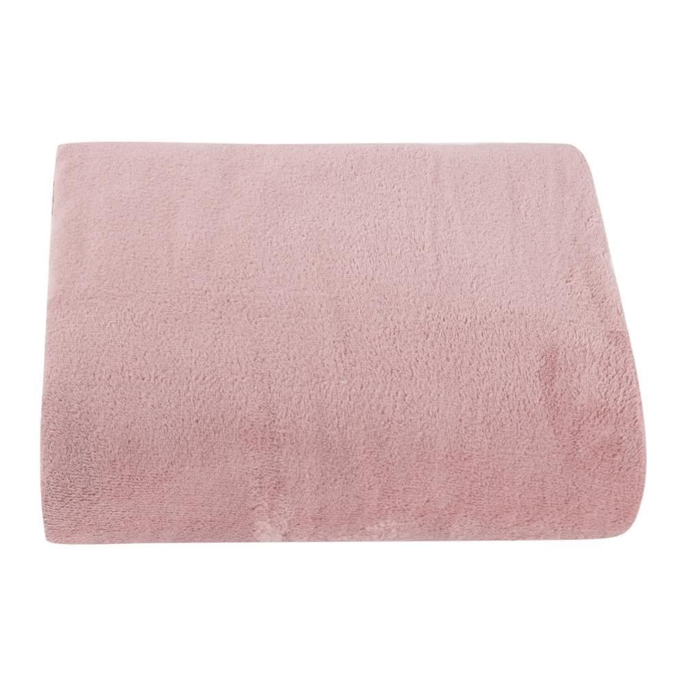 Cobertor Casal Microfibra Liso Paris Havan Casa - Rose