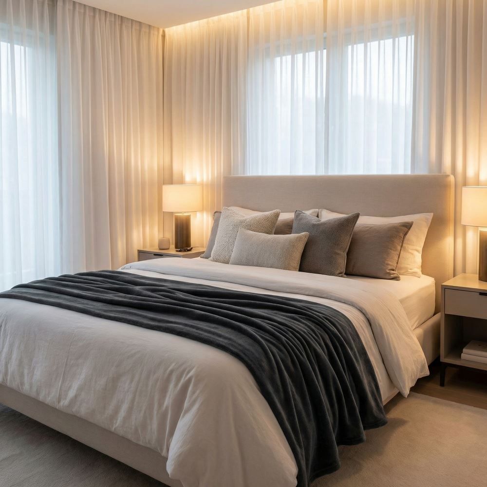 Cobertor Casal Microfibra Paris Havan Casa - Carbono