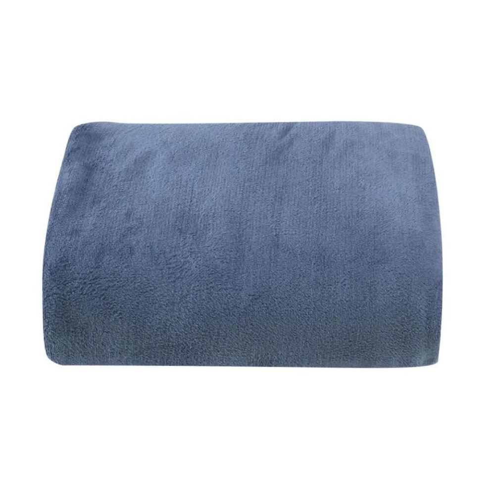 Cobertor Casal Microfibra Paris Havan Casa - Azul Jeans