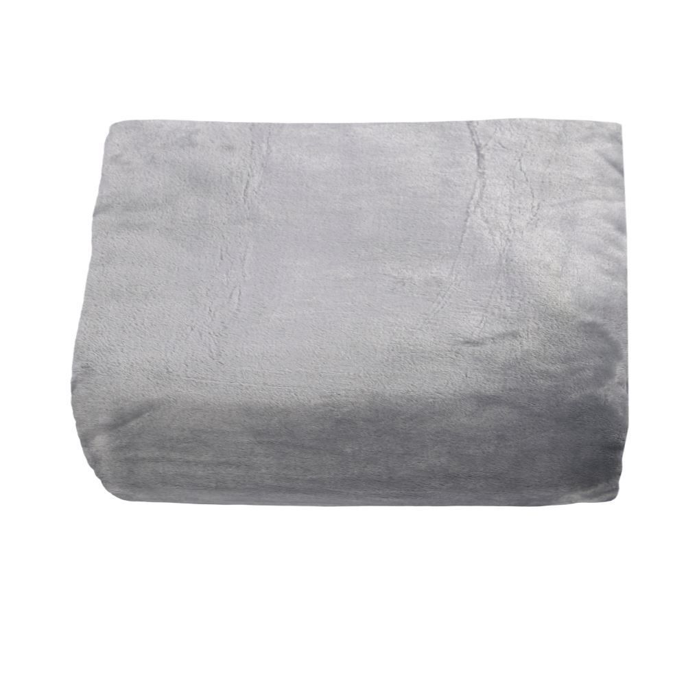 Cobertor Casal Neo Velour Camesa - Cinza