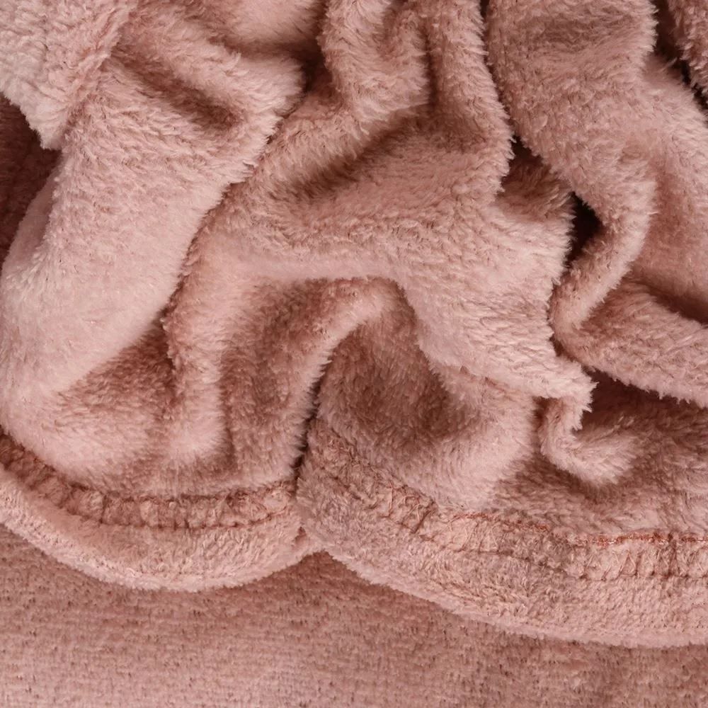 Cobertor Casal Paris Liso Havan Casa - Rosa Pétala