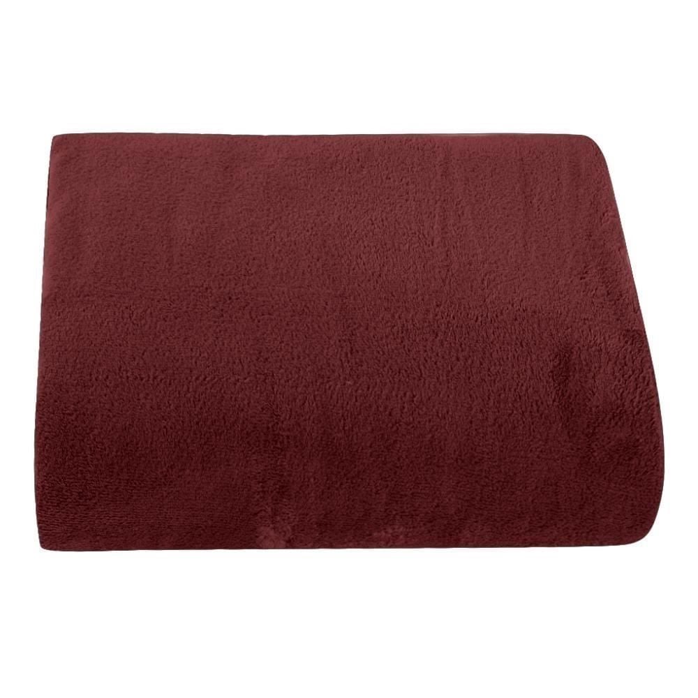 Cobertor Casal Paris Liso Havan Casa - Bloodstone