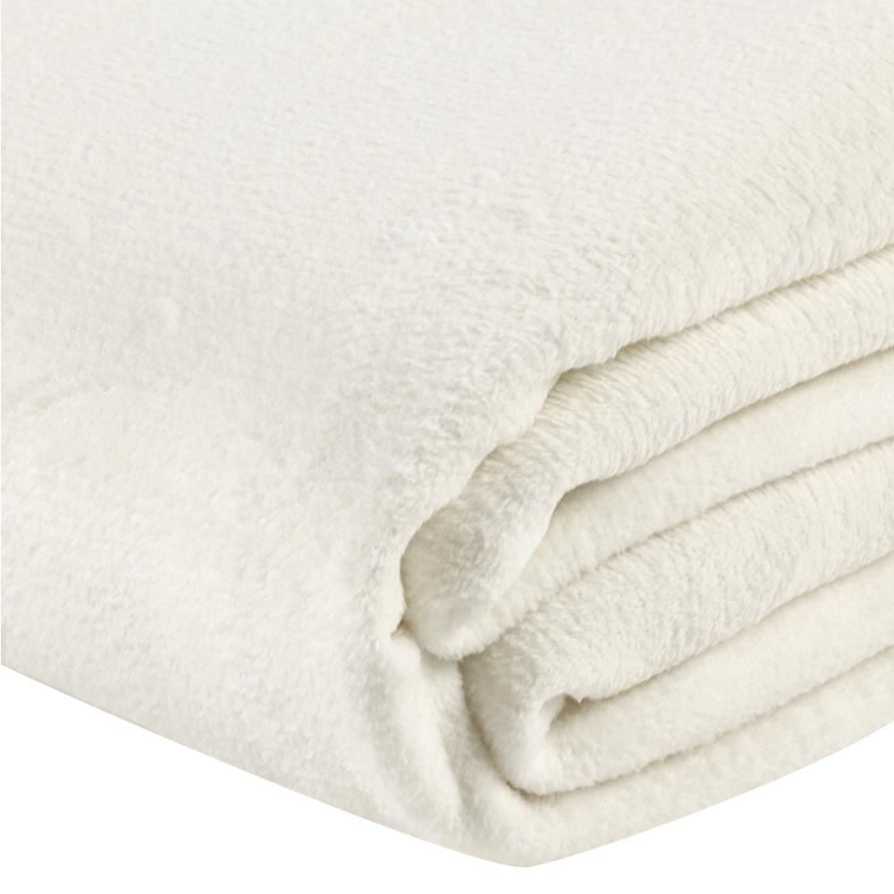 Cobertor Casal Paris Liso Havan Casa - Off White