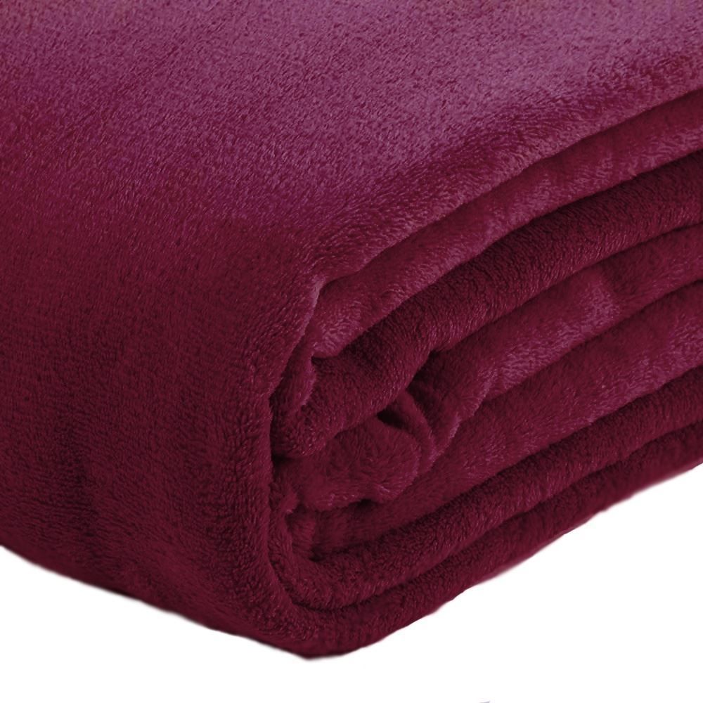 Cobertor Casal Paris Microfibra Havan Casa - Ameixa