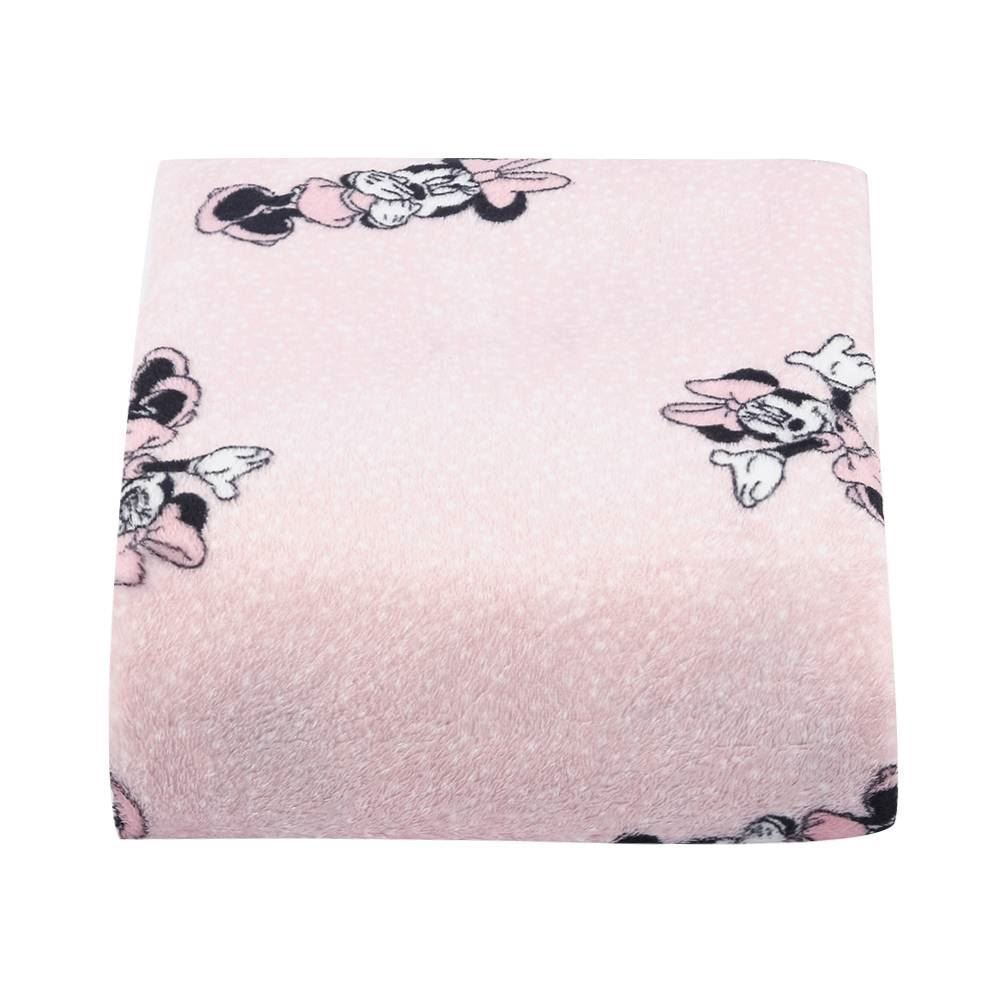 Cobertor Infantil 100% Poliéster Estampado Disney - Minnie Rosa