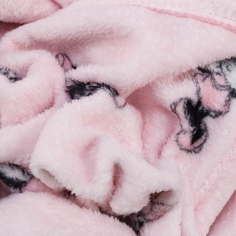 Cobertor Infantil 100% Poliéster Estampado Disney - Minnie Rosa