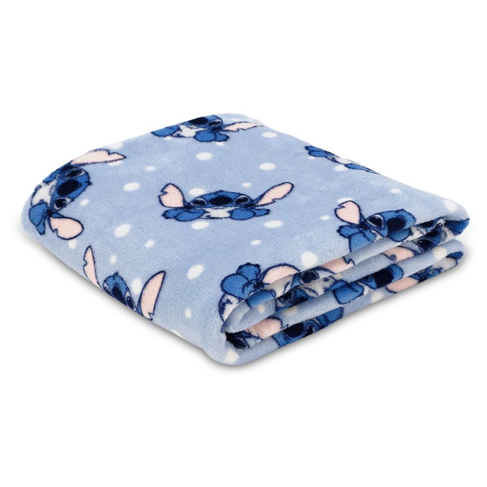 Cobertor Infantil 100% Poliéster Estampado Disney - Stitch Preguiça
