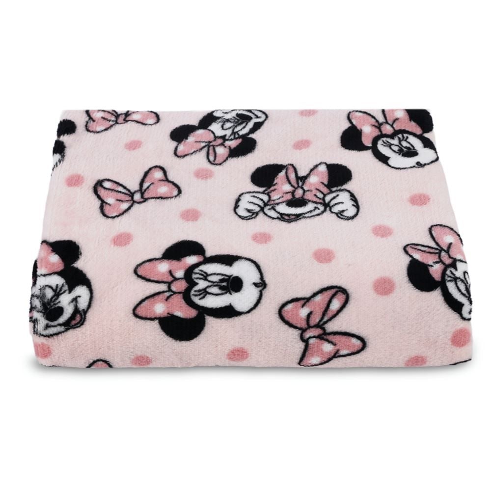 Cobertor Infantil 100% Poliéster Estampado Disney - Minnie Poa