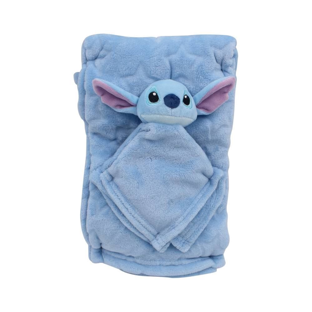 Cobertor Infantil Com Naninha 100% Poliéster Disney - Stitch