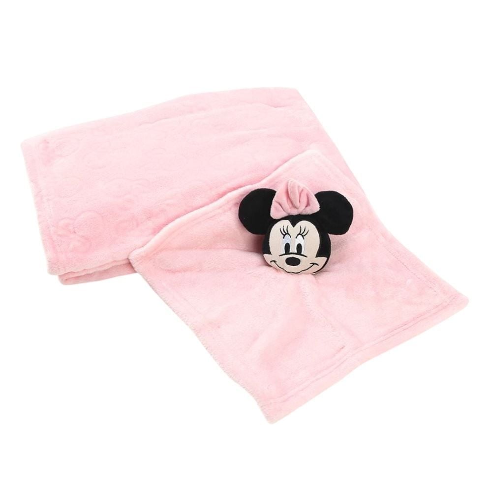 Cobertor Infantil com Naninha 100% Poliéster Disney - Minnie