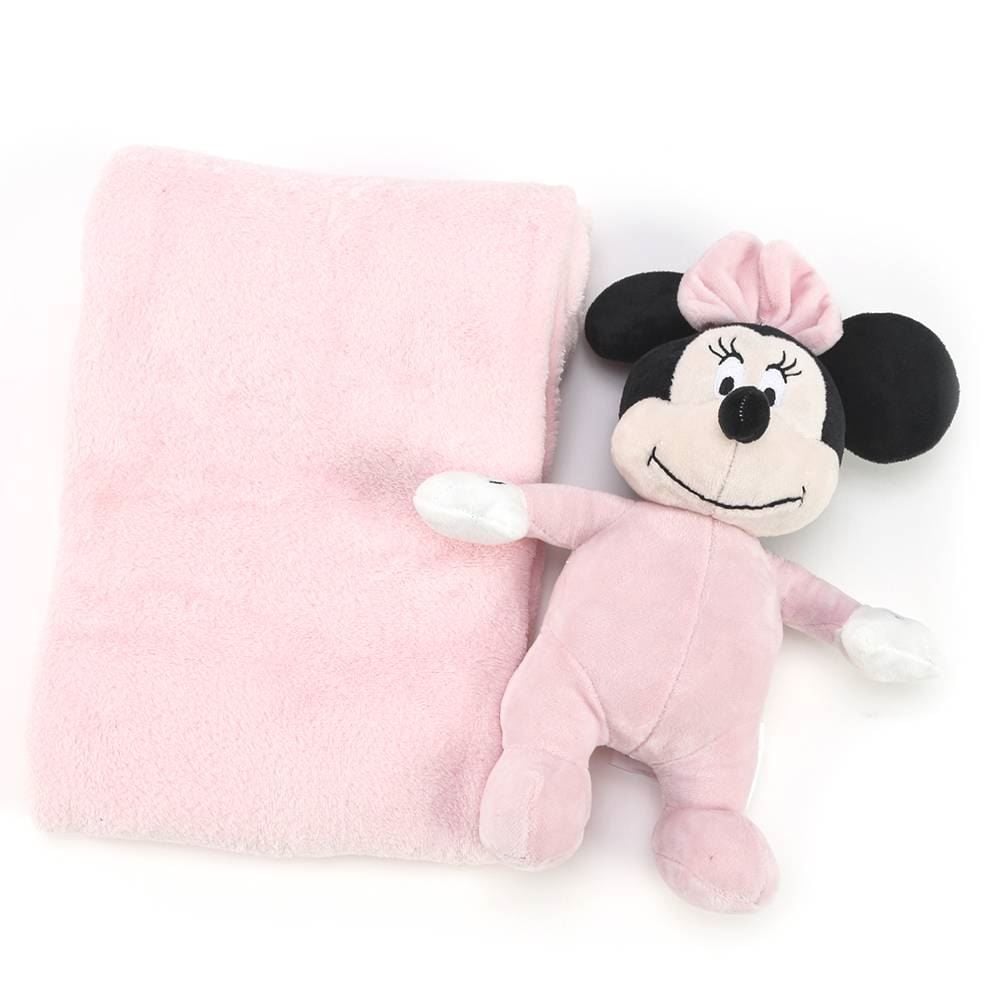 Cobertor Infantil Com Pelúcia 100% Poliéster Disney - Minnie
