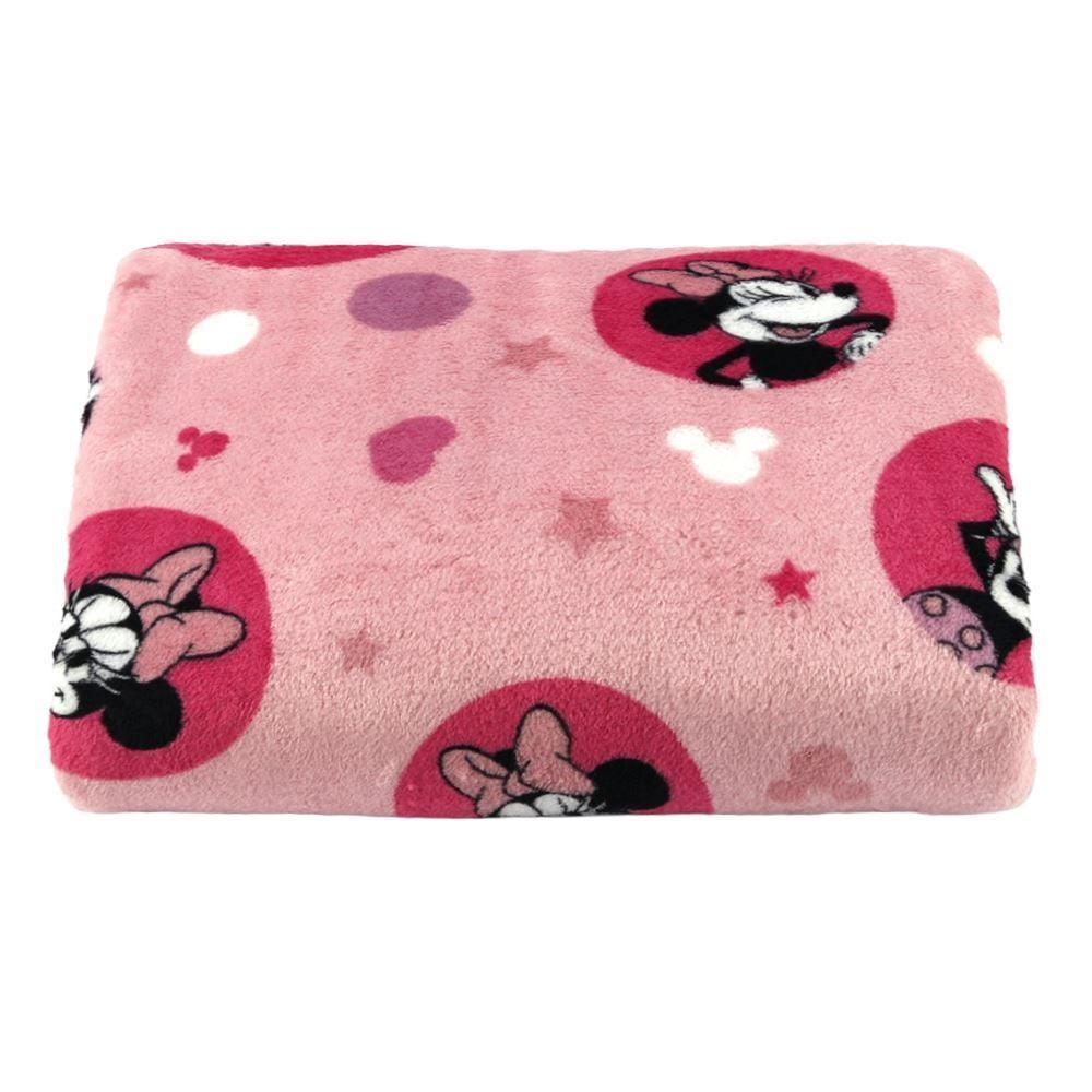 Cobertor Infantil Solteiro Estampado Disney - Minnie Star