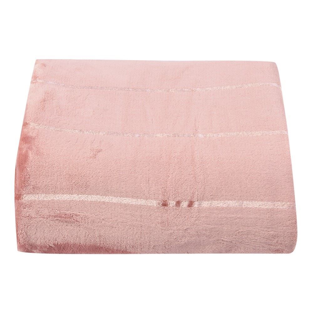 Cobertor King 100% Poliéster Elegance Havan Casa - Laranja