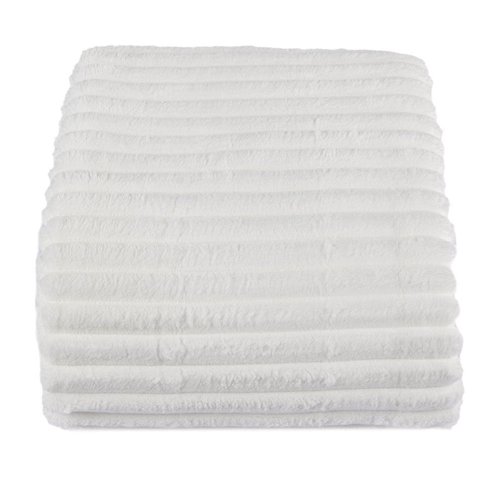 Cobertor King 100% Poliéster Premier Canelado Havan Casa - Off White