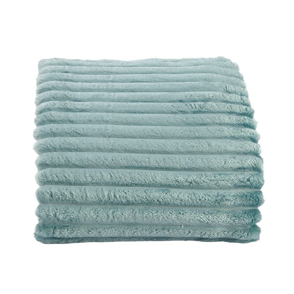 Cobertor King 100% Poliéster Premier Canelado Havan Casa - Verde Capri