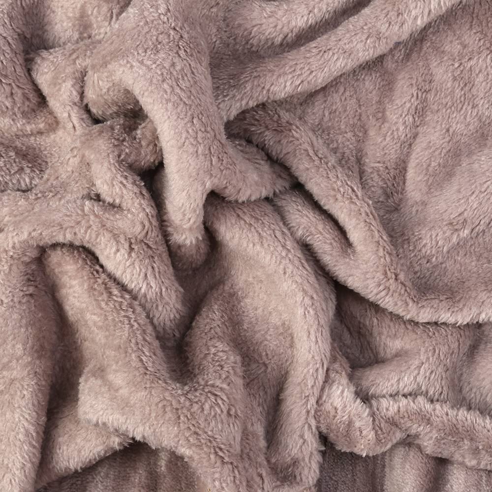 Cobertor King 100% Poliéster Premier Havan Casa - Taupe