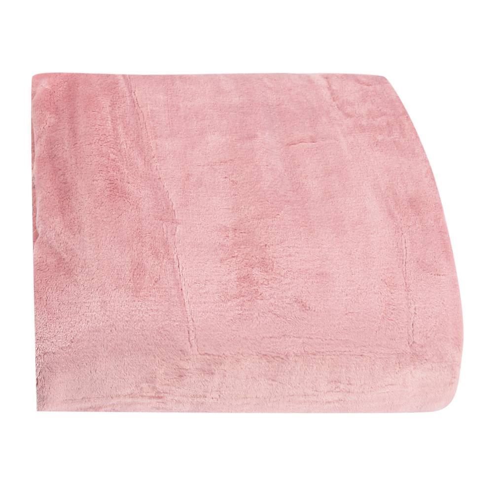 Cobertor King 100% Poliéster Premier Havan Casa - Rosa