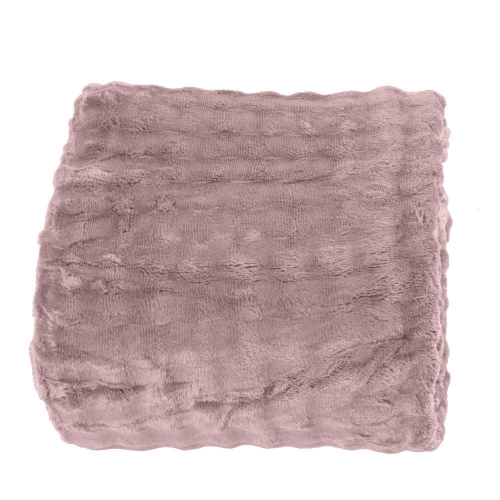 Cobertor King 100% Poliéster Requinte Havan Casa - Rosa