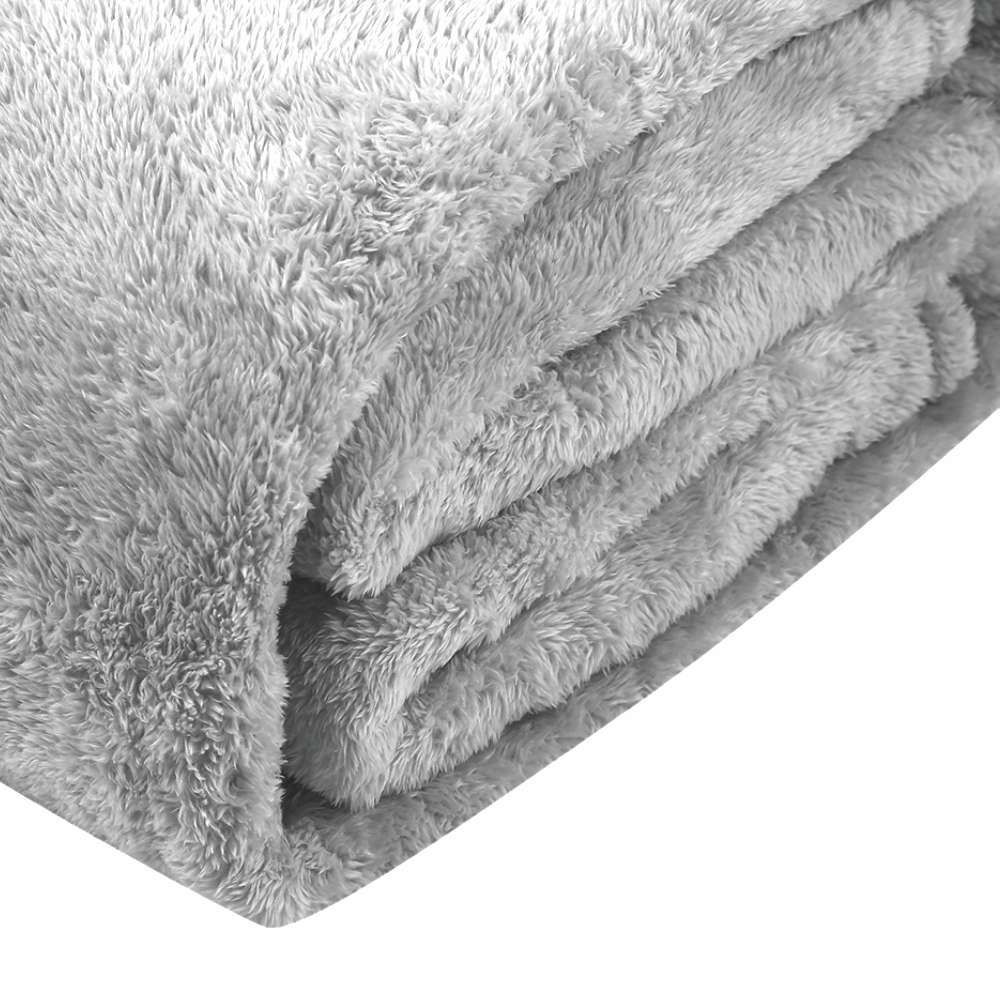 Cobertor King Lyon Comfort Sherpa Havan Casa - Cinza