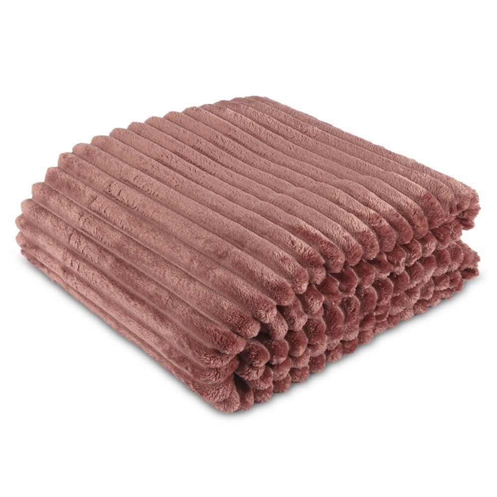 Cobertor King Premier Canelado Havan Casa - Rosa