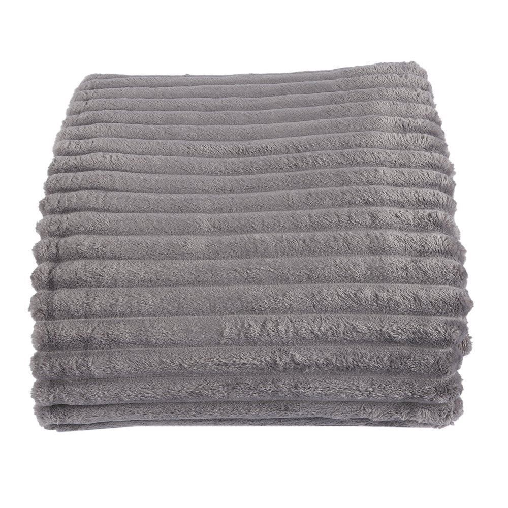 Cobertor King Premier Canelado Havan Casa - Cinza