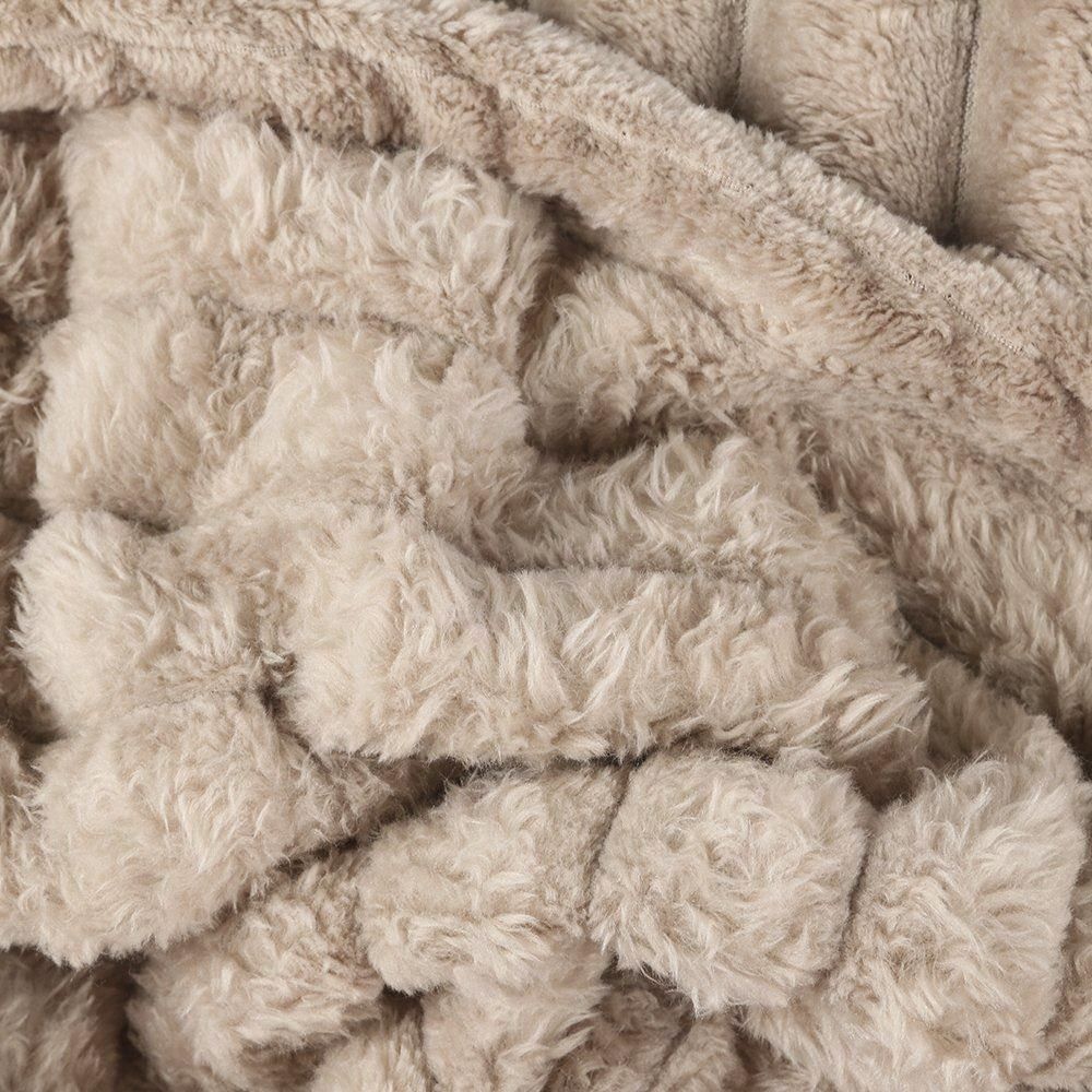 Cobertor King Premier Canelado Havan Casa - Bege