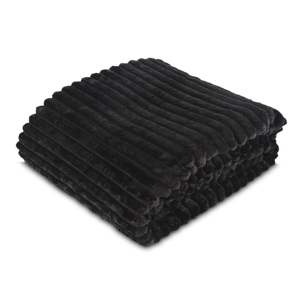 Cobertor King Premier Canelado Havan Casa - Carbono