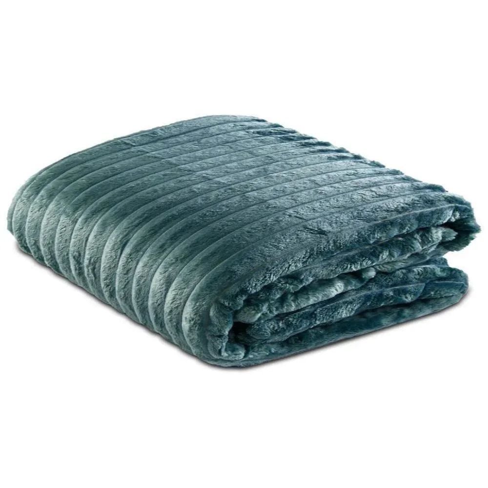 Cobertor King Premier Canelado Havan Casa - Verde