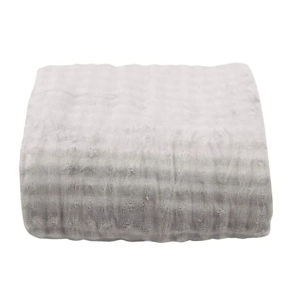 Cobertor King Requinte Sherpa Color Havan Casa - Ice